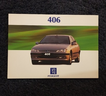 Prospekt Peugeot 406  1995 - 2004 rok