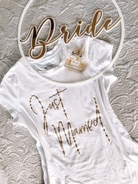 Koszulka T-shirt Just Married Victoria’s Secret 