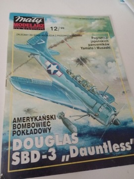 Mały Modelarz 12/99 Douglas SBD-3 Dauntless