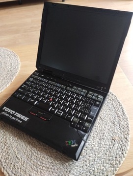 Retro laptop IBM Thinkpad X30 unikat Pentium III Tualatin