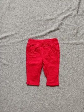 Czerwone spodnie kieszenie Pepco 74
