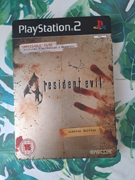 Resident Evil 4 Steelbook PlayStation 2 ps2 