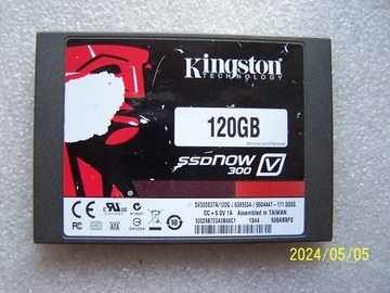 Dysk SSD Kingston 120GB 2,5" SATA 