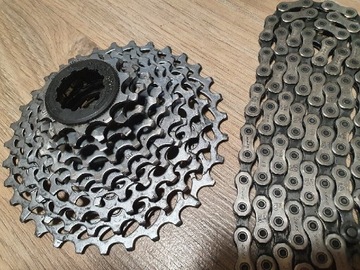 Kaseta + łańcuch Sram Rival 