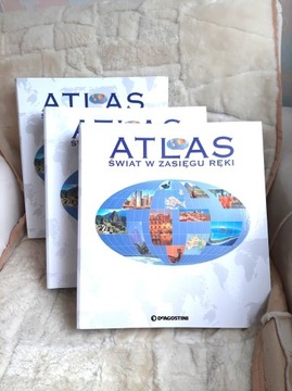 Atlas Świat w zasięgu ręki 90 numerów UNIKAT!!!