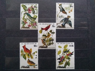 Znaczki Aitutaki 1985 fauna ptaki 