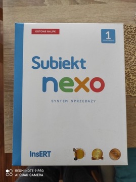 SUBIEKT NEXO SYSTEM SPRZEDAŻY