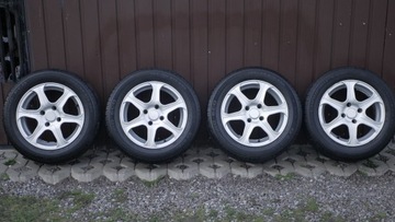 4x alufelgi 15' 6.5J H2 z oponami 195/60 R15 