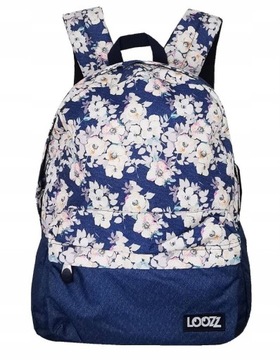 Nowy plecak szkolny loozz w kwiaty 