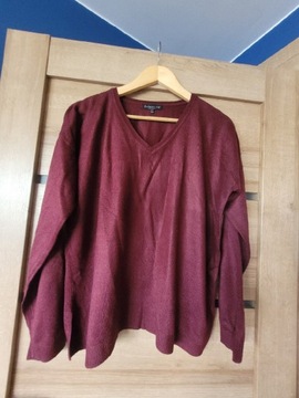 Sweter damski bordowy F&F rozm. S