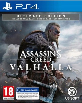 ASSASSIN'S CREED VALHALLA ULTIMATE EDITION PS4 PL