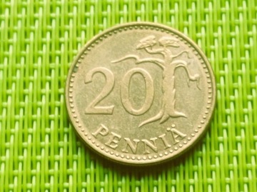 FINLANDIA 1980 - 20 Pennia Y1