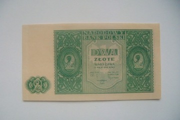 POLSKA Banknot 2 złote 1946 r. 