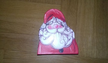 świąteczne pudełko na prezent - Święty Mikołaj 