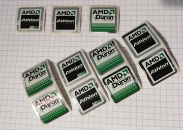 Naklejki AMD Athlon AMD Duron Retro PC XP