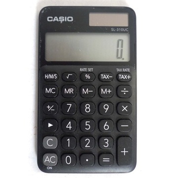 Kalkulator Casio SL-310UC bateria solar czarny
