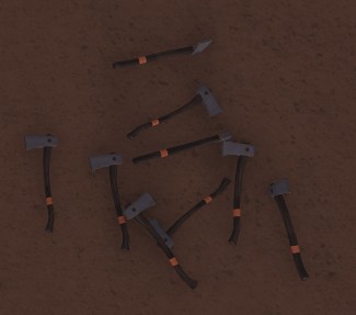 9 Rusty axe Lumber tyccon 2