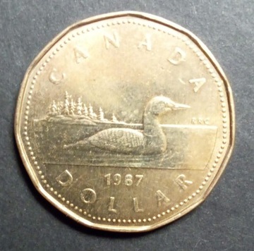 Kanada  dolar 1987