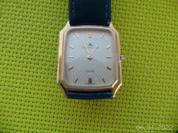 złoty zegarek Maurice Lacroix 18k kwarc