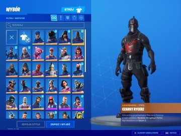 Konto Fortnite Black Knight