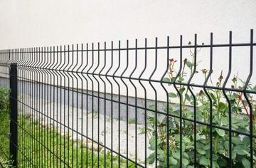 Zestaw ogrodzenie panelowe + podmurówka