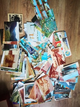 Kolekcja pocztówek lata 80te, góry, schroniska
