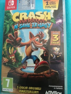 Gra na Nintendo switch Crash Bandicoot 3
