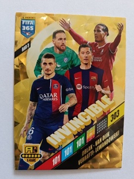 RAR 5 INVINCIBLE X-RARE Oblak Verratti Lewandowski