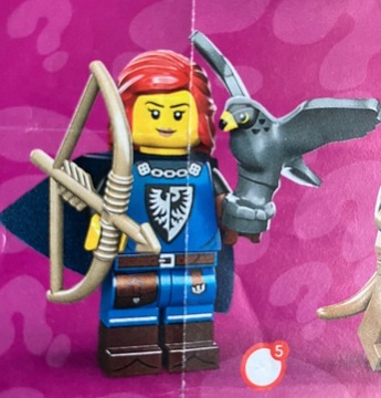 Lego minifigures seria 24 Dziewczyna z sokołem
