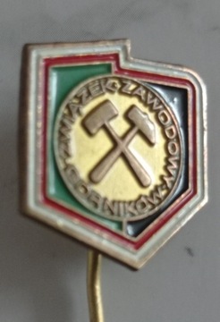 Odznaka Związek Zawodowy Górników ZZG