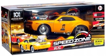 AUTO ZDALNIE STEROWANE R/C ŁADOWANIE USB RETRO 