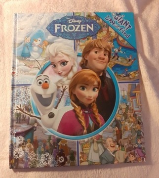 Frozen Giant Look and Find - wersja ang. -Disney