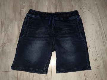 Modne spodenki miękki jeans 152 Next 