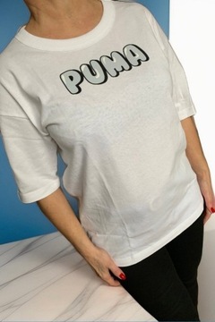 Koszulka T-shirt damska Puma oversize 