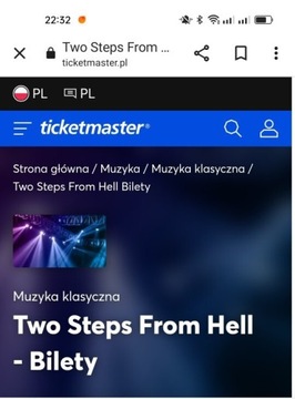 Bilety Two steps from hell 