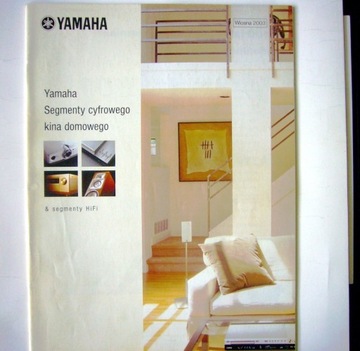 Katalog Audio/Vodeo Yamaha 2003