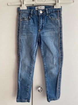 Spodnie Zara 110 jeansy