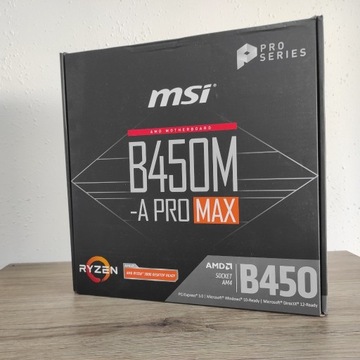 Płyta Główna MSI B450M-A PRO MAX - Gwarancja
