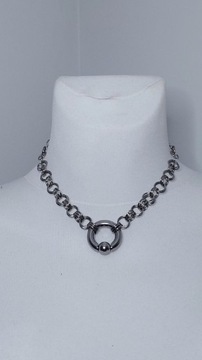 Chunky septum alyernatywny choker naszyjnik