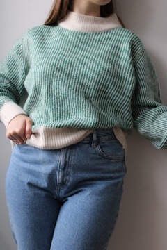 Sweter ichi, z półgolf rozmiar L