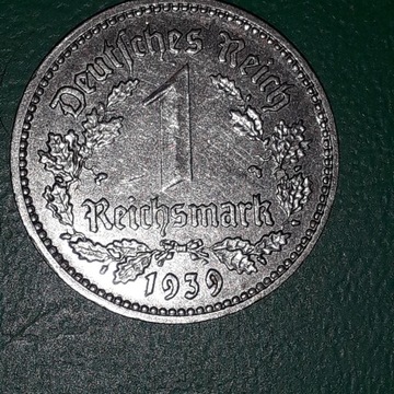 1 Reichsmark   1939 A  III Rzesza