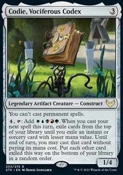 MTG Magic the Gathering - Codie, Vociferous Codex