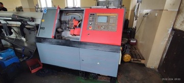 Tokarka CNC EMCO TURN 320 automat, podajnik