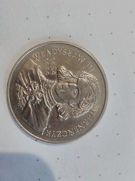 moneta Władysław III Warneńczyk 1992 rok