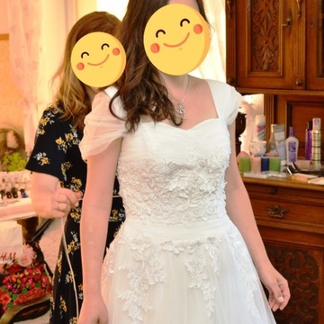 Suknia ślubna dla szczęśliwej Panny Młodej! 165cm 