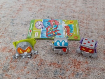 3 Figurki Super Zings SREBRNE SILVER JOHNNY seria3