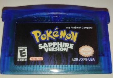 Pokemon Sapphire Gra kartridż GameBoy Game Boy