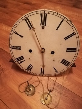 Stary mechanizm zegara linkowego