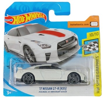 Hot Wheels 17 Nissan GT-R [R35] 