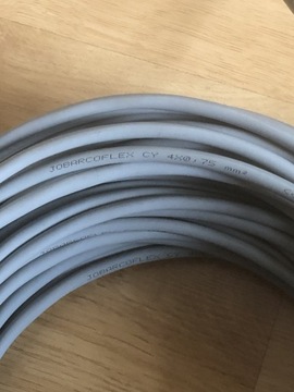 Przewód kabel linka jobarcoflex cy 4x0.75 mm 30 mb